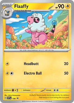 Scarlet & Violet Black Star Promos Flaaffy Pokémon card